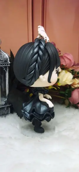 Biscuit Estilo Funko Pop Wandinha Versão Baile