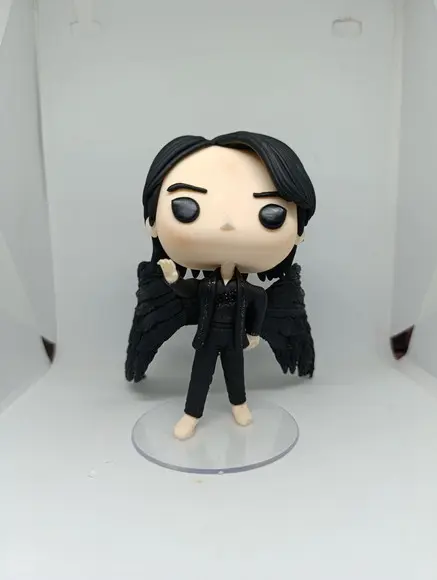 Funko Biscuit Kim Seok-jin Versão Black Swan Bts