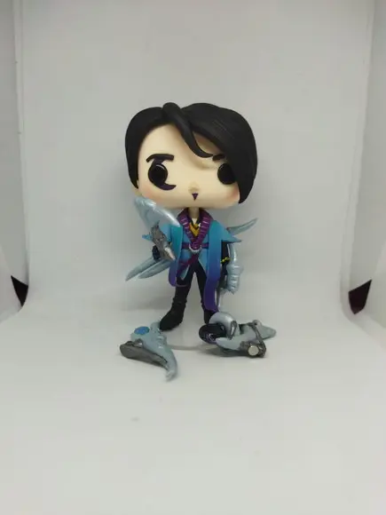 Funko em Biscuit Aphelios Personagem do Jogo Lol