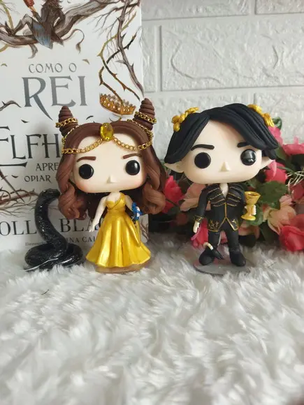 Funko em Biscuit Jude Duarte e Cardan Greenb Principe Cruel