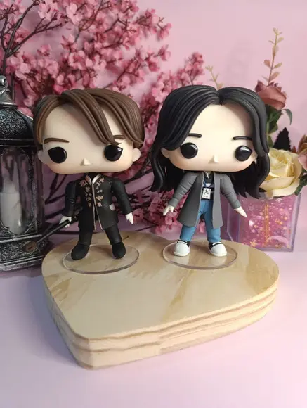 Funko em Biscuit Lee Gon e Jeong Tae Eul Rei Eterno