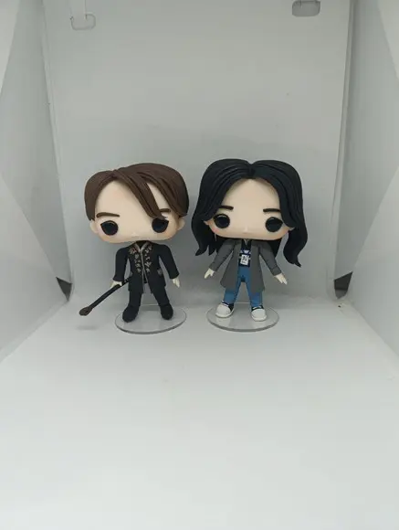 Funko em Biscuit Lee Gon e Jeong Tae Eul Rei Eterno