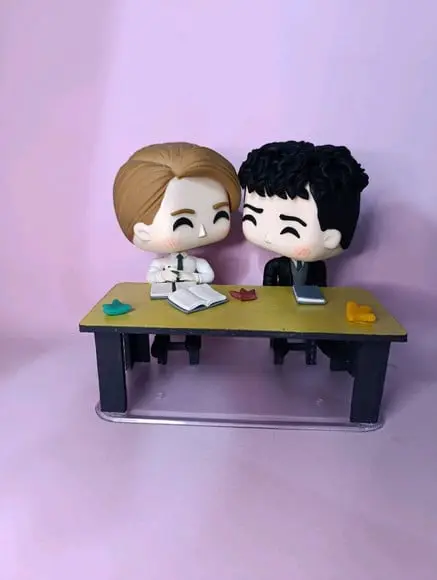 Funko em Biscuit Nick Nelson e Charlie Spring de Heartstoppe