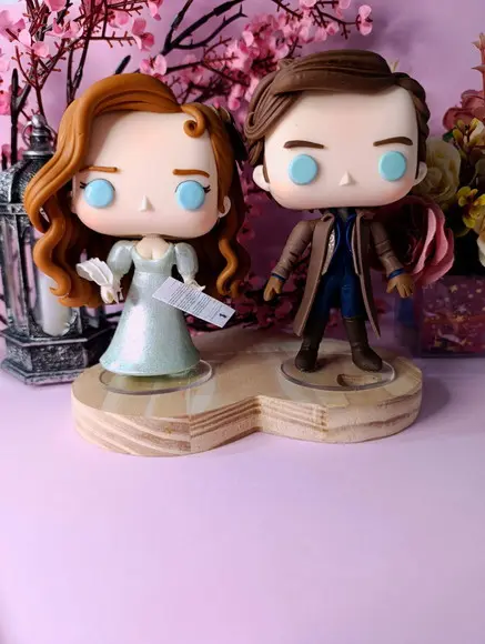 Funko em Biscuit Penelope e Colin Bridgerton 3°temporada