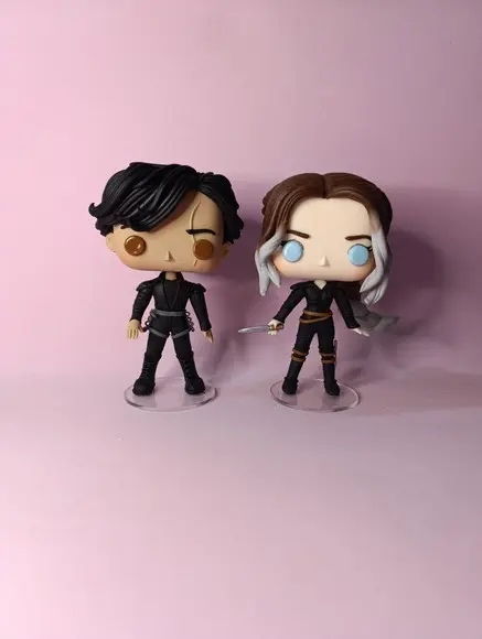 Funko em Biscuit Xaden e Violet Quarta Asa