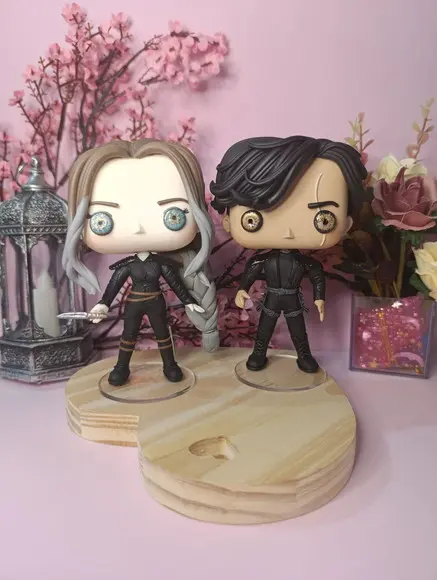 Funko em Biscuit Xaden e Violet Quarta Asa