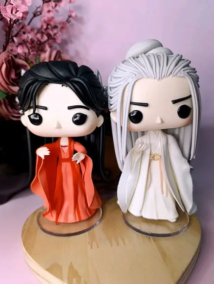 Immortal Samsara - Ying Yuan e Yan Dan Funko em Biscuit Arte