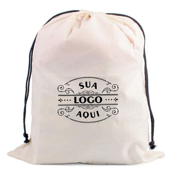 100 Dust Bags em Algodão Cru - 35 x 45cm