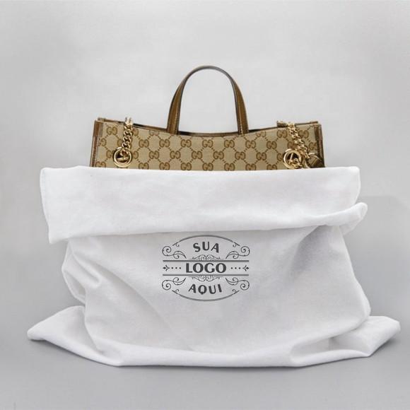 100 Dust Bags em Algodão Cru - 40 x 50cm