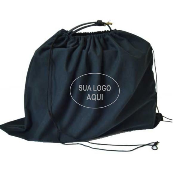 100 Dust Bags Em Malha Personalizados - 40 X 50cm