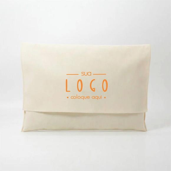 100 Envelopes em Algodão Cru - 10x15cm -