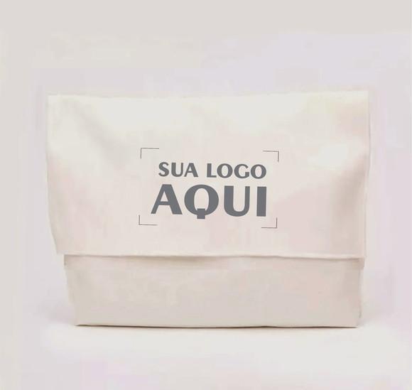 100 Envelopes em Algodão Cru - 20x25cm -