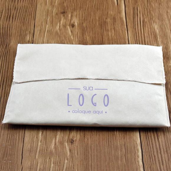 100 Envelopes em Algodão Cru - 30x40cm -