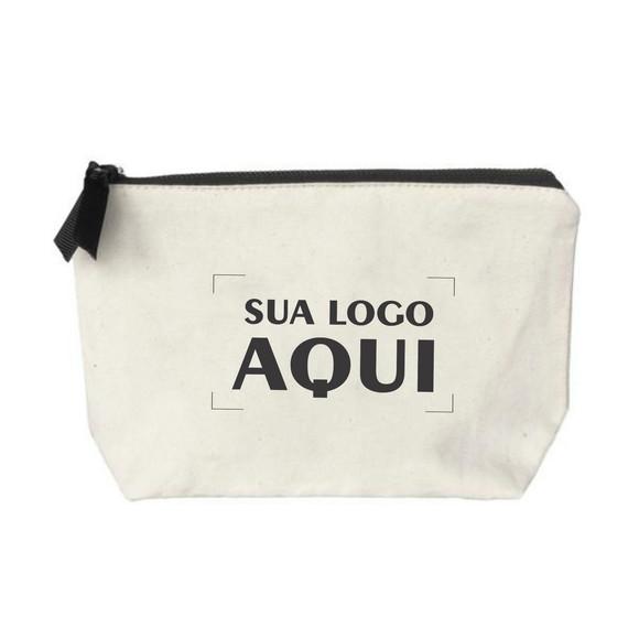 50 Necessaires m em Algodão - 18x13cm