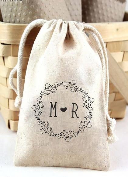 50 Saquinhos de Algodão Cru Personalizados - 20 x 35cm