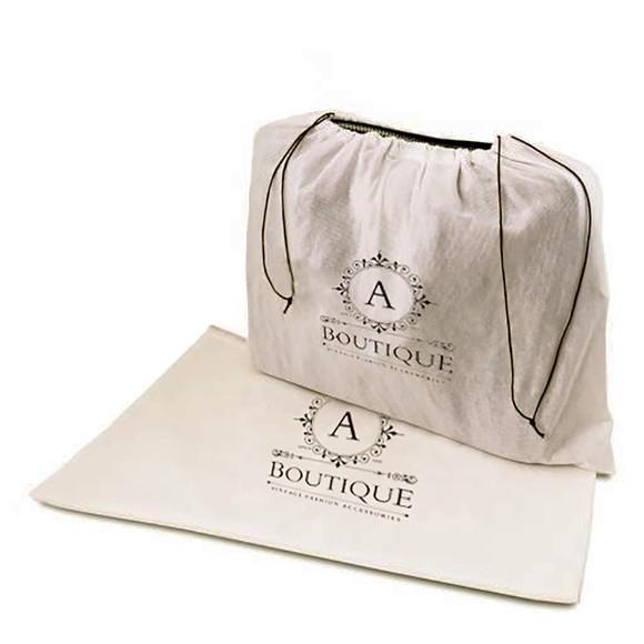 50 Saquinhos de Algodão Cru Personalizados - 45 x 50cm