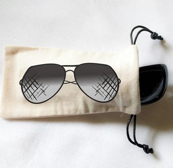Porta Óculos em Algodão Cru - CO410