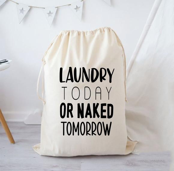 Saco Laundry em Lona de Algodão c/ Alça - Ceal300