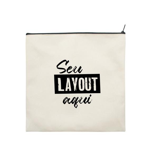 Sacos Personalizados com Ziper - 20x20cm