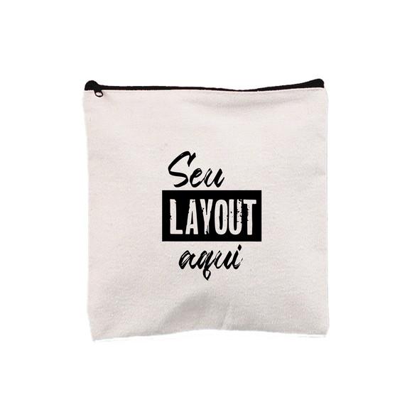 Sacos Personalizados com Ziper - 25x25cm