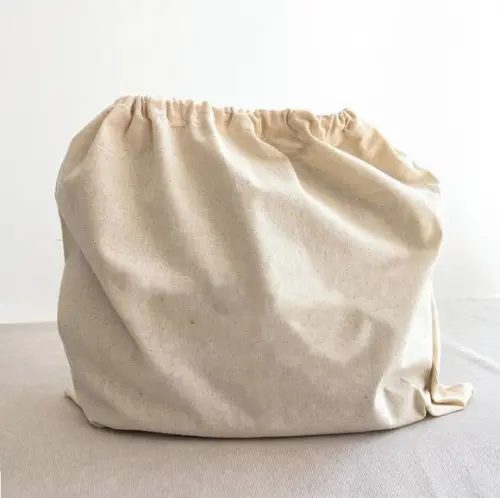 100 Dust Bags em Algodão Cru - 40 x 50cm