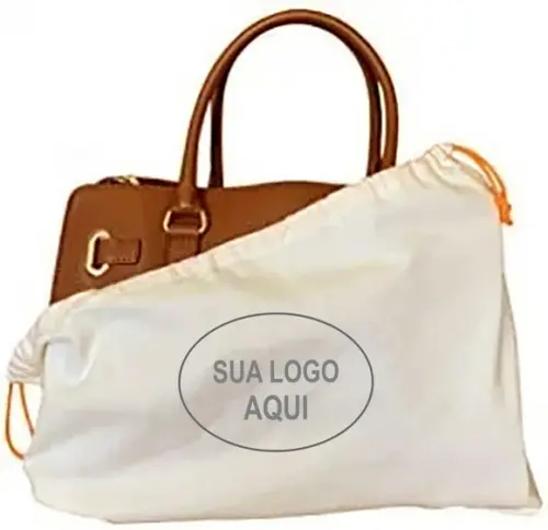 100 Dust Bags em Algodão Cru - 40 x 45cm