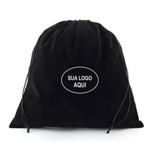 100 Dust Bags Em Malha Personalizados - 40 X 50cm
