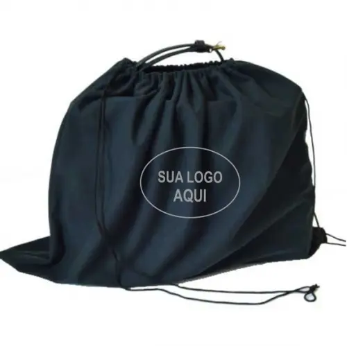 100 Dust Bags Em Malha Personalizados - 40 X 50cm