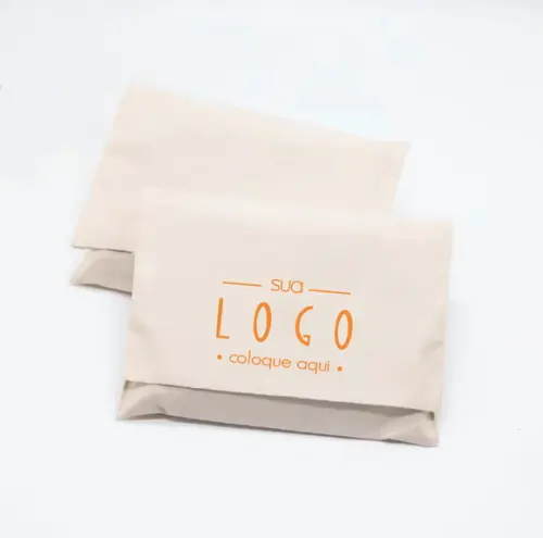 100 Envelopes em Algodão Cru - 10x15cm -