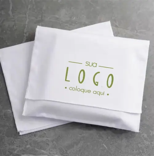 100 Envelopes em Algodão Cru - 20x15cm -