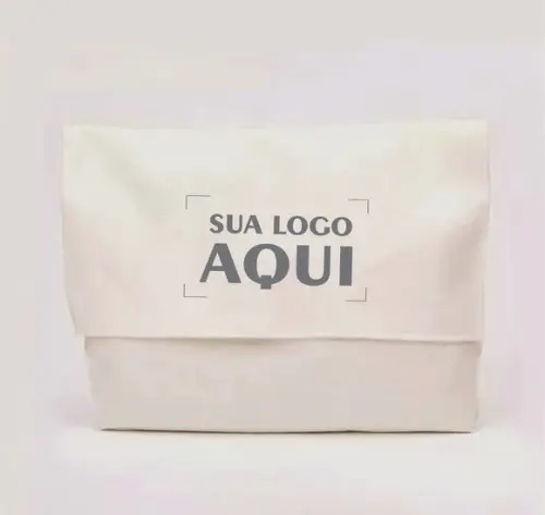 100 Envelopes em Algodão Cru - 20x25cm -