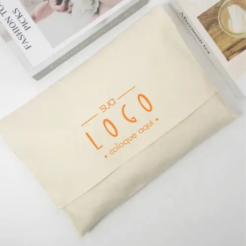 100 Envelopes em Algodão Cru - 20x30cm -