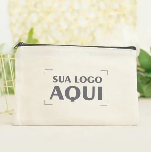 100 Necessaries em Algodão Cru - 20 x 15cm