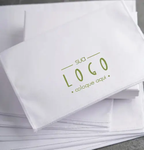 150 Envelopes em Algodão Cru - 10x15cm -