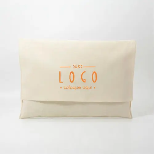 250 Envelopes em Algodão Cru - 20x30cm