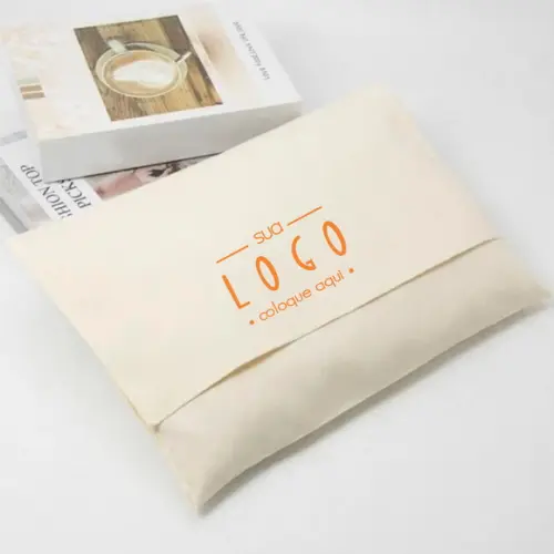 250 Envelopes em Algodão Cru - 20x30cm