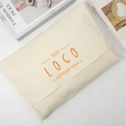 250 Envelopes em Algodão Cru - 20x30cm