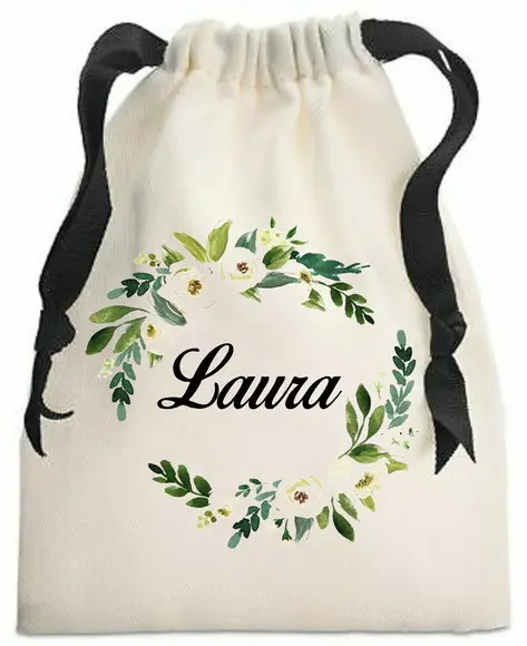 30 Saquinhos em Oxford Personalizados - 15 x 20cm
