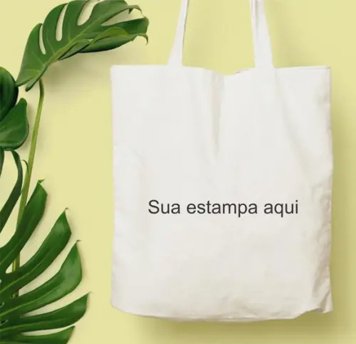 50 Ecobags Personalizadas - 30 x 35 x 6cm