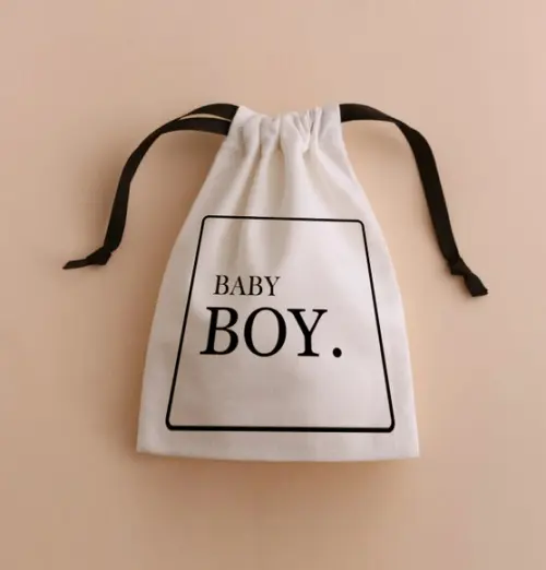 50 Saquinhos 'baby Boy' - 9 x 12cm