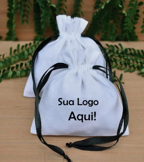 50 Saquinhos em Oxford Personalizados - 12 x 15cm