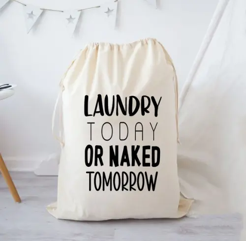 Saco Laundry em Lona de Algodão c/ Alça - Ceal300