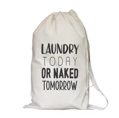 Saco Laundry em Lona de Algodão c/ Alça - Ceal300