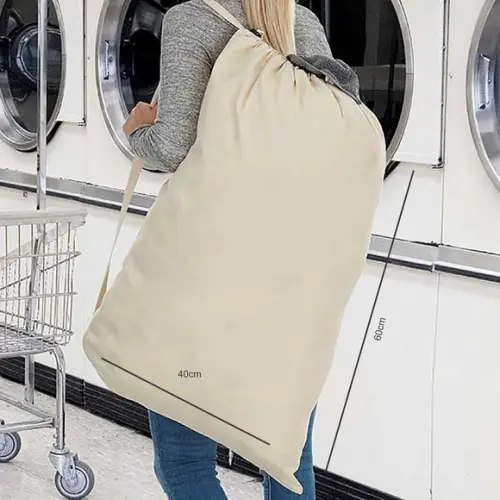 Saco Laundry em Lona de Algodão c/ Alça - Ceal300