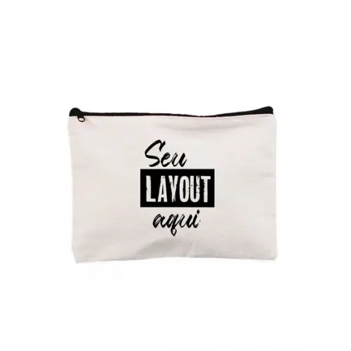 Sacos Personalizados com Ziper - 15x20cm