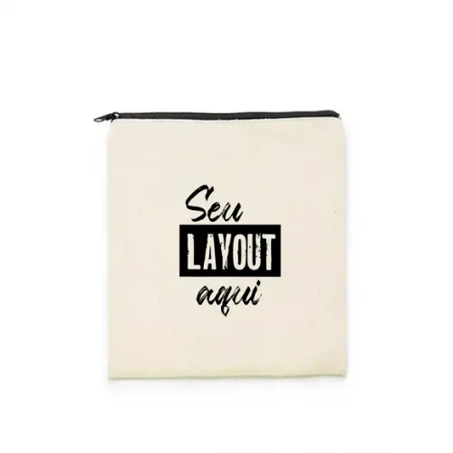 Sacos Personalizados com Ziper - 20x25cm