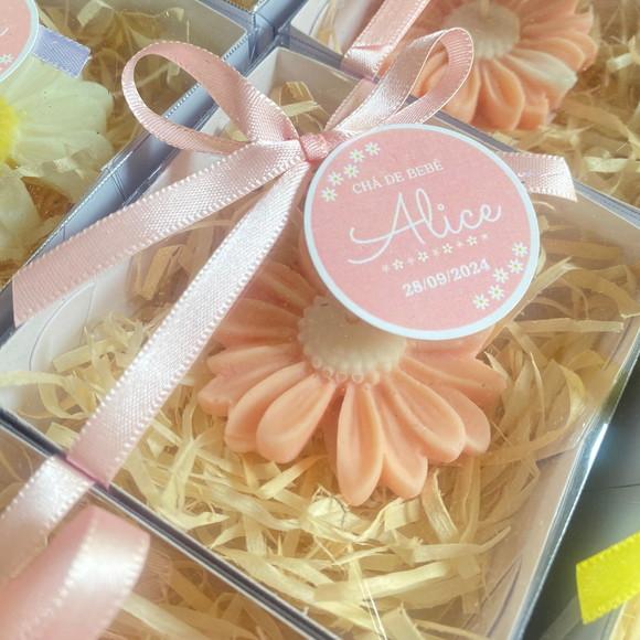 Vela Aromática Margarida na Caixinha