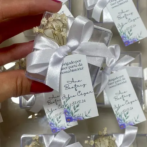 Vela Aromática Mini Bubble no Acrílico