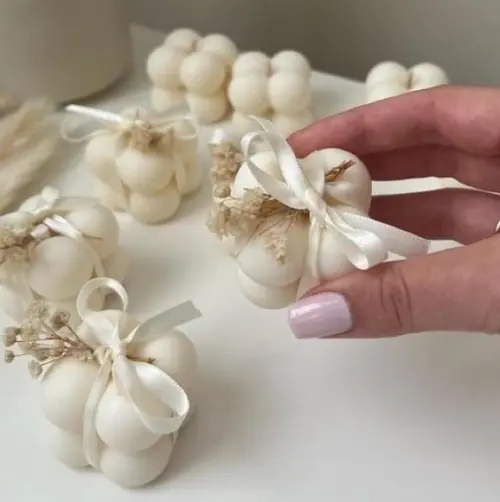 Vela Mini Bubble Lembrancinha