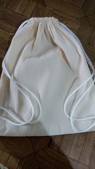 Mochila 30x35 em Algodão Cru sem Impressão